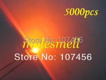 5000 /   5mm ¤   led (2000mcd) 5mm ߱ ̿ 5mm strawhat  ū/ led